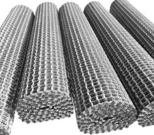 حزام شبكي من الفولاذ المقاوم للصدأ المصقول يوفر طولًا قابلاً للتخصيص وحواف معززة مصممة لنقل الأحمال الثقيلة