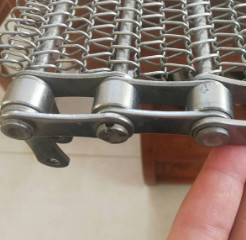 الثقيلة واجب مسطح جي سلك شبكة صناعة المواد الغذائية الحزام الناقل